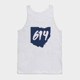 Columbus Ohio 614 Area Code Tank Top